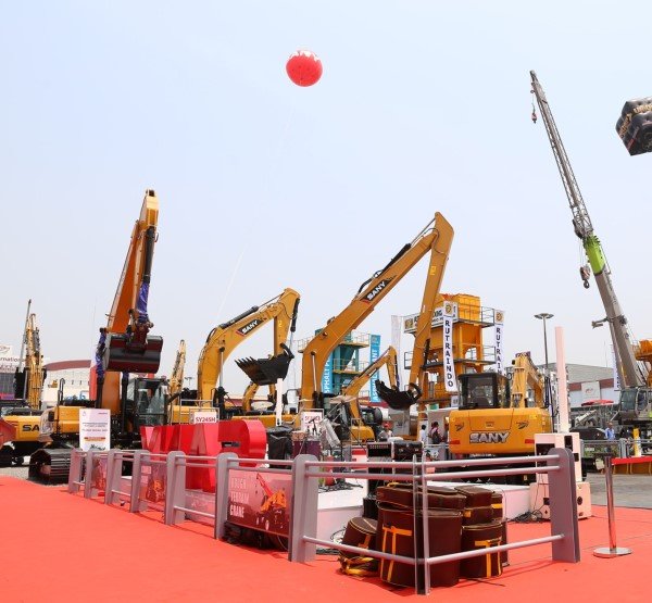 SANY presents star products at Construction Indonesia 2017